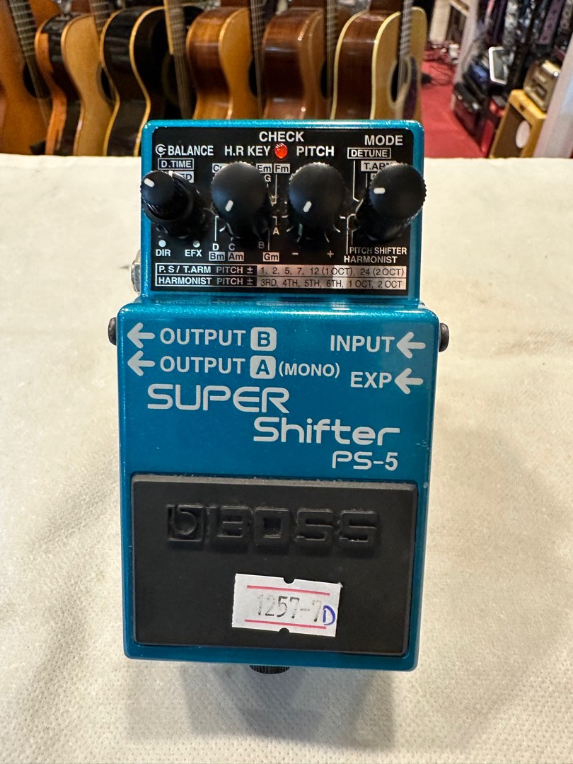 BOSS PS5 Super Shifter Guitar Effects Pedal, Hobbies & Toys, Music & Media, Music Accessories