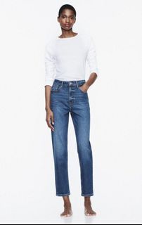 [BRAND NEW!] Zara Dark Mom Jeans
