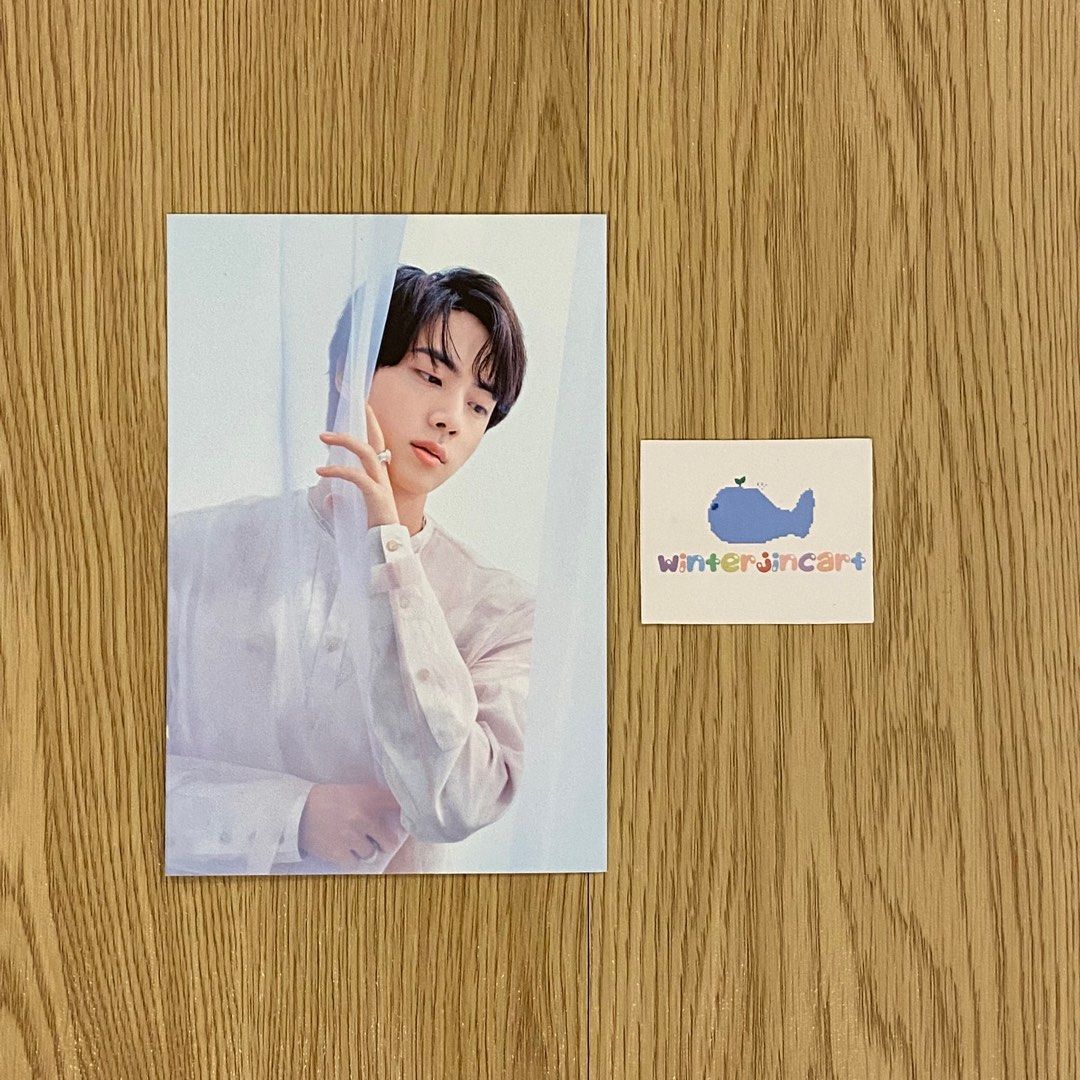 BTS JIN SEOKJIN PROOF POSTCARD OFFICIAL MERCH (Category: K-Wave Merchandise) located in Quezon City. Submitted by winterjin (Listing ID 1310718110, Image 1). Description: ONHAND AND OFFICIAL 💥 DOP: 3 days 💥 MOP: BDO, GCash, Maya, GoTyme 💥 MOD: SDD or GGX 💥 Listed price are still exclusive of LSF & PF 💥 NO HAGGLING OF PRICES. PRICES ARE FIXED. 🚚 SHIPPING & PACKING 🚚 1. PLEASE CLAIM ONLY IF PATIENT SHIP OUT EVERY MON AND SAT ONLY 2. Actual p