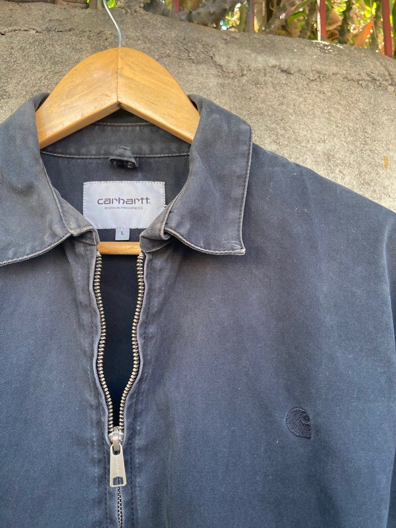 Carhartt madison jacket denim sales