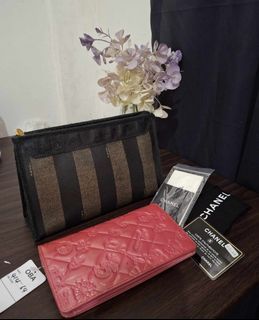 Chanel Pink Wallet 100% Original Or Money back if proven fake