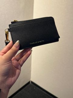 Charles and Keith Authentic Zip Slim Wallet