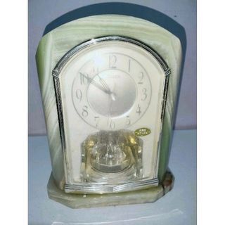 Citizen Onyx Gemstone Analog Clock (Untested)