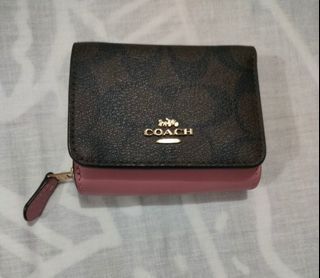 Coach Trifold Wallet Like New Original