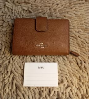 Coach Wallet with Zipper