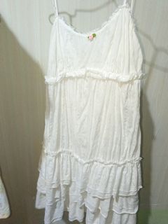 Coquette dainty white dress