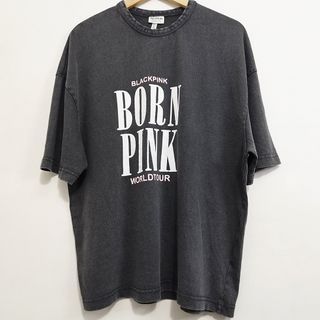 Cotton On - Black Pink Born Pink - Vintage T-shirt - Crewneck Short Sleeve -Top Casual