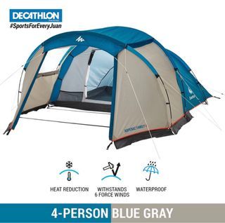 Decathlon Quechua Arpenaz 4.0 Mountain Hiking Camping tent - For 4 Person - 1 Bedroom