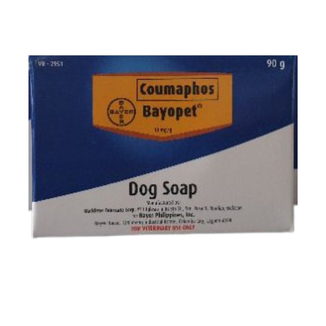 ELANCO BAYOPET Coumaphos Dog Soap Anti Tick and Fleas 90g Pet Supplies Health Grooming on Carousell