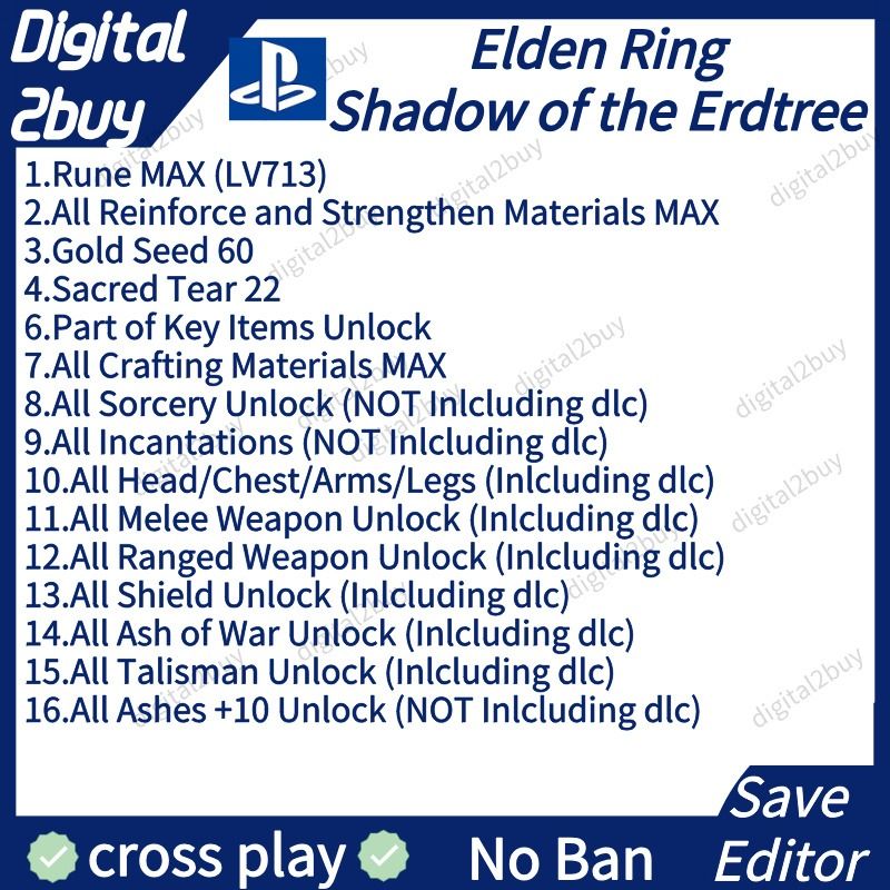 Elden Ring Shadow of the Erdtree Mod ERSOTE Cheats Save Modding DLC