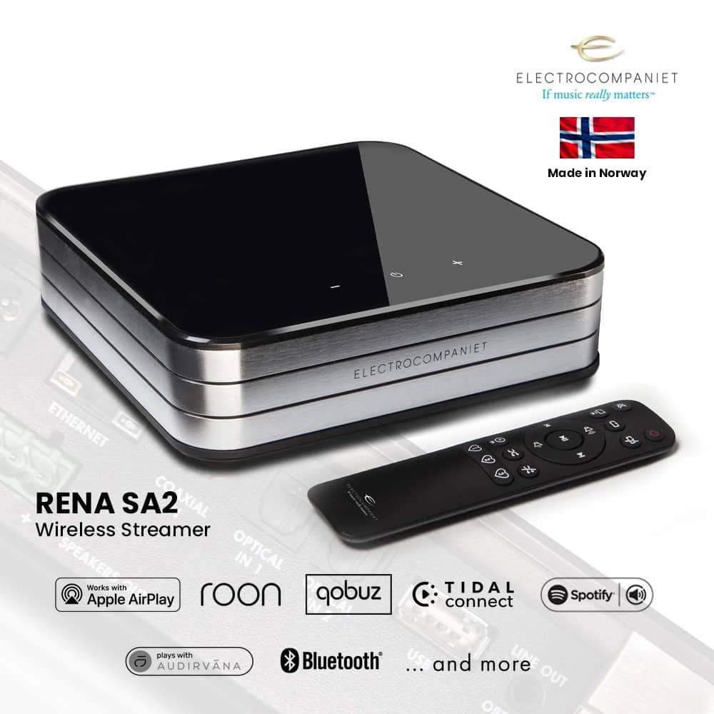 RENA SA2 — WIRELESS STREAMING STEREO AMPLIFIER, Audio