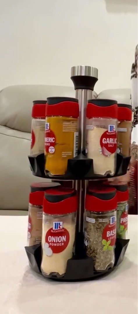 Exclusive McCormick Spice Rack with 12 McCormick Herbs Spices for sales