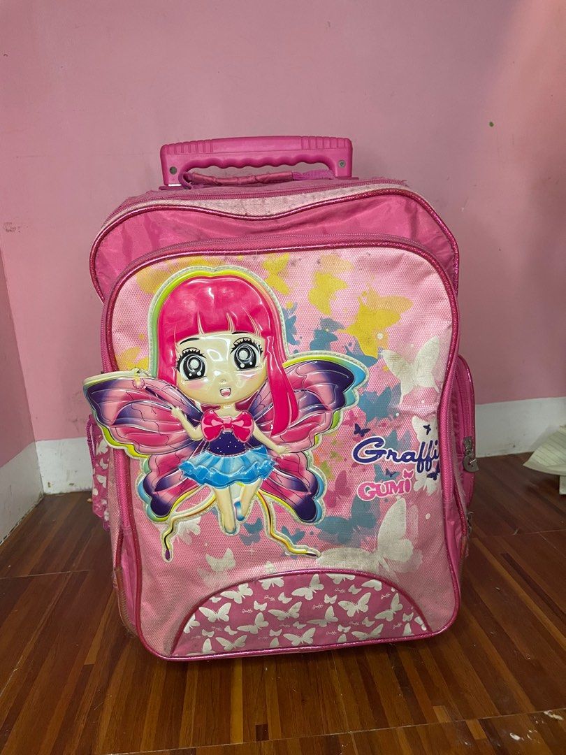 FAIRY TROLLY BAG (Category: Stationery & School Supplies) located in Manila. Submitted by ragssurplus (Listing ID 1310723772, Image 2). Description: SIGNS OF USAGE BUT STILL USABLE .