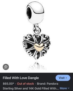 Filled with Love Pandora Charm