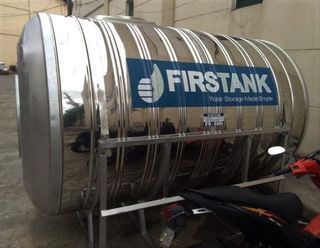 Firstank 6000L Stainless Steel Water Storage Tank