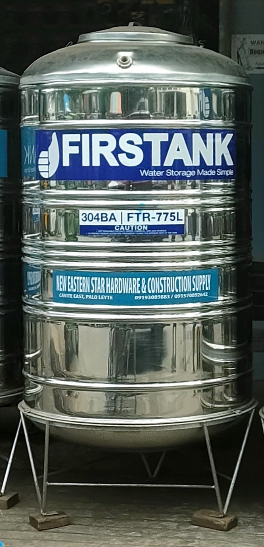 Firstank 775L Stainless Steel Water Storage Tank, Commercial ...
