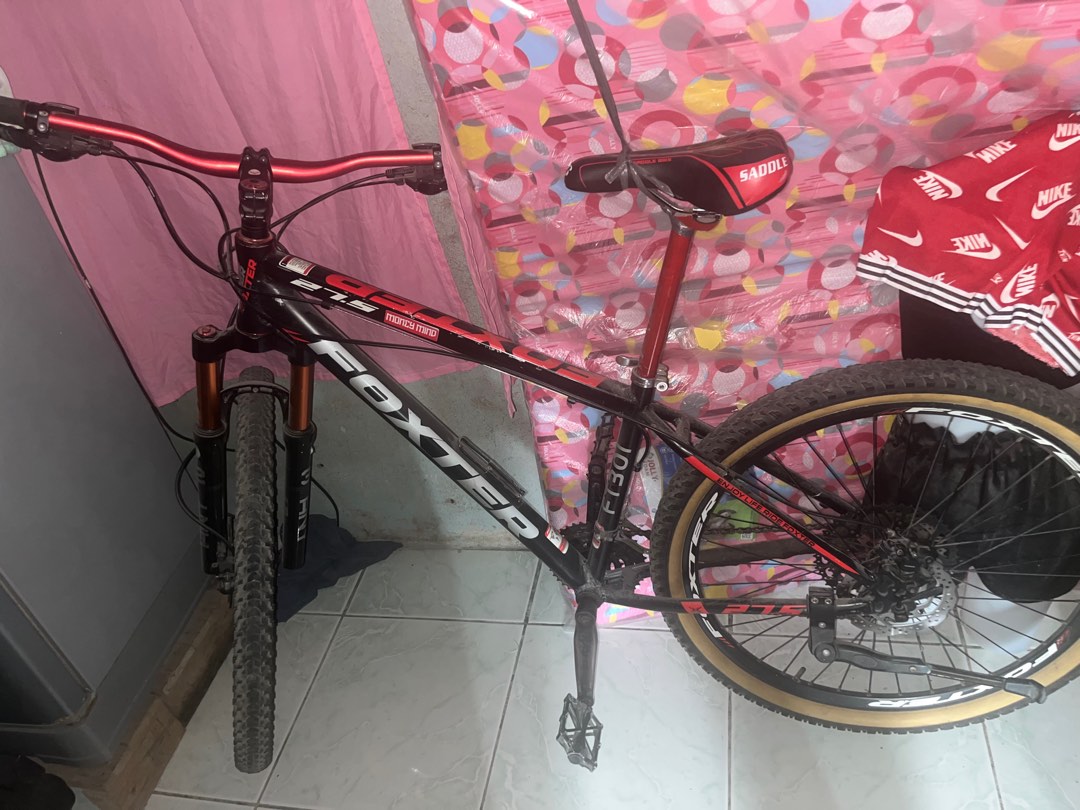 Foxter bike pink top