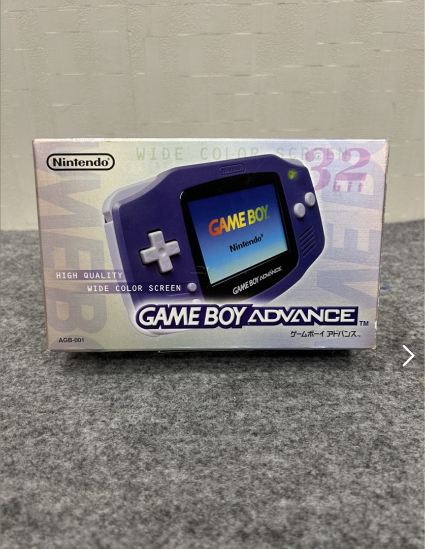 [二手]Gameboy Advance GBA 遊戲主機 紫, 電玩遊戲相關, 電玩主機, Nintendo 任天堂在旋轉拍賣
