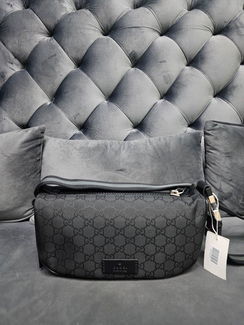 Gucci monogram fanny pack belt bag shop