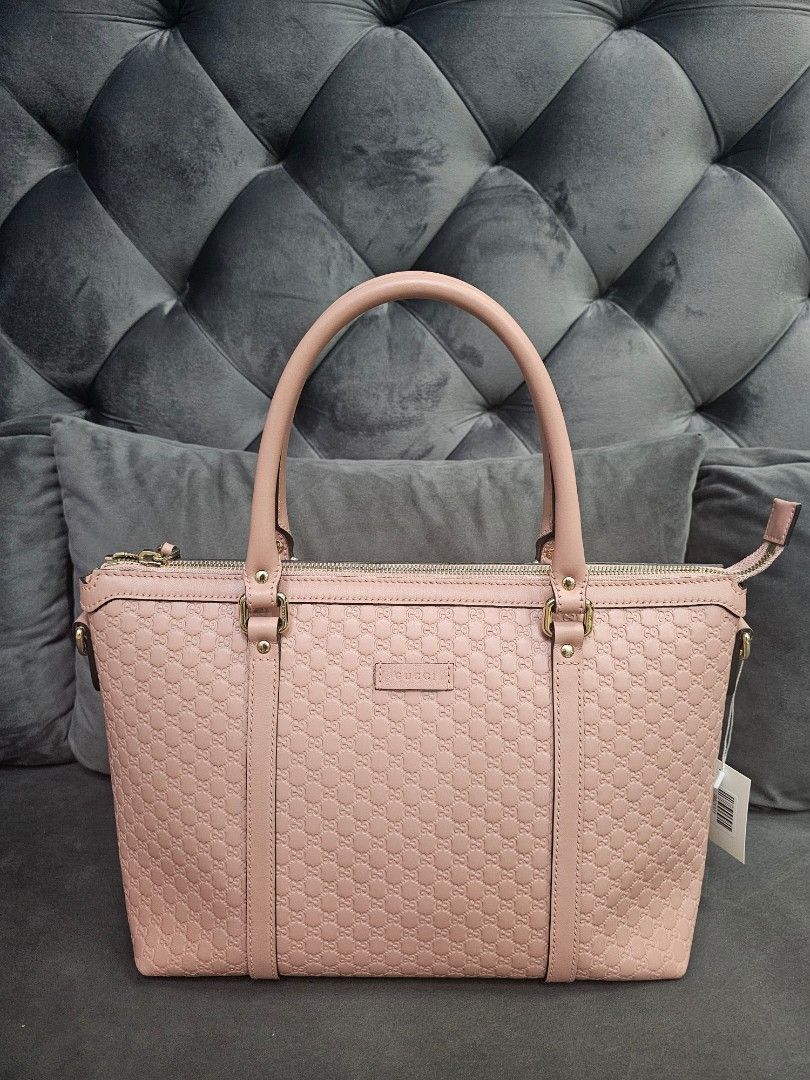 Gucci GG Joy Micro Guccissima Pink Leather Bag