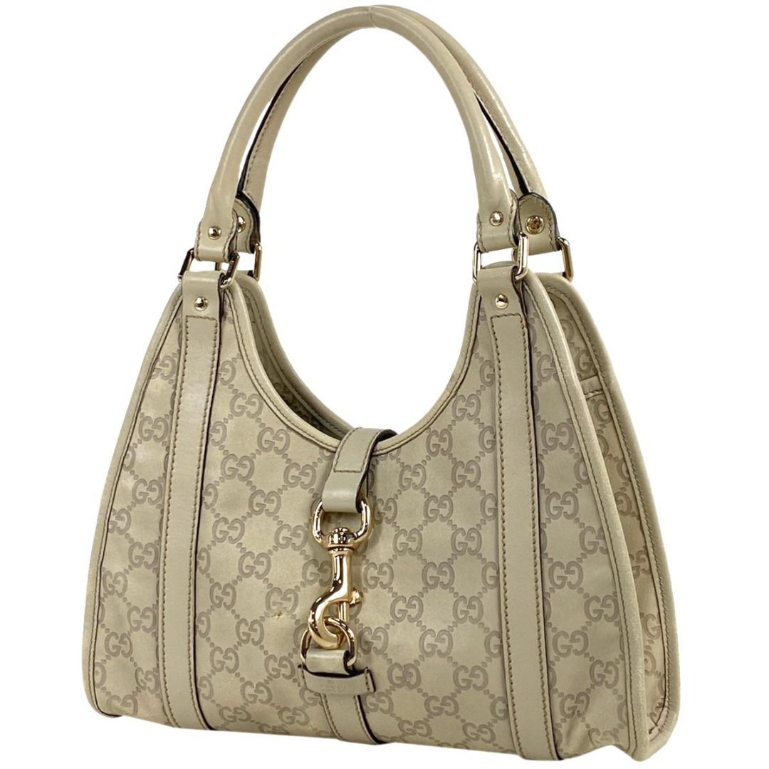 GUCCI Guccissima Handbag Shoulder Bag Signature Handbag Shima Leather