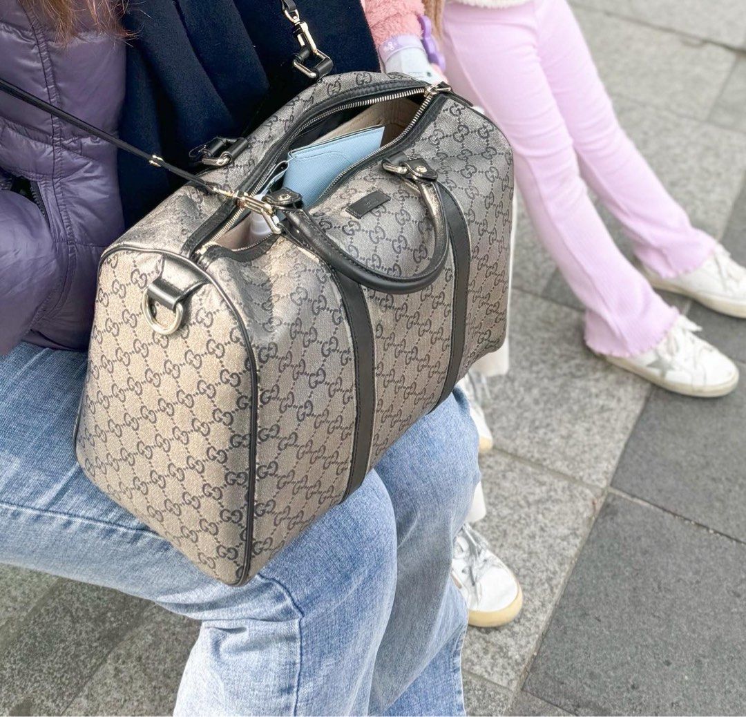 Gucci Speedy Bag (Category: Luxury Bags & Wallets) located in Batangas. Submitted by jereeemie (Listing ID 1310639448, Image 3). Description: Authentic Gucci Boston Bag for Sale I’m selling myauthentic Gucci Boston bag. This classic monogram canvas bag is in great condition. .