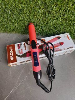 HAIR STRAIGHTENER AND CURLER