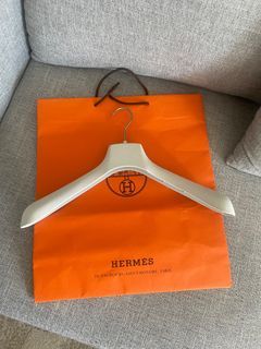 Hermes hanger with paper bag