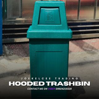 Hooded Trash Bin