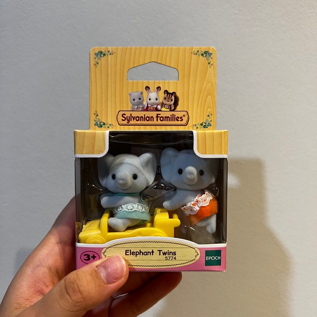 Epoch Sylvanian Families Elephant Family japan NEW Zipang Hobby Epoch Sylvanian Families Elephant Family japan NEW Zipang Hobby