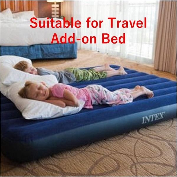 Super single air mattress top
