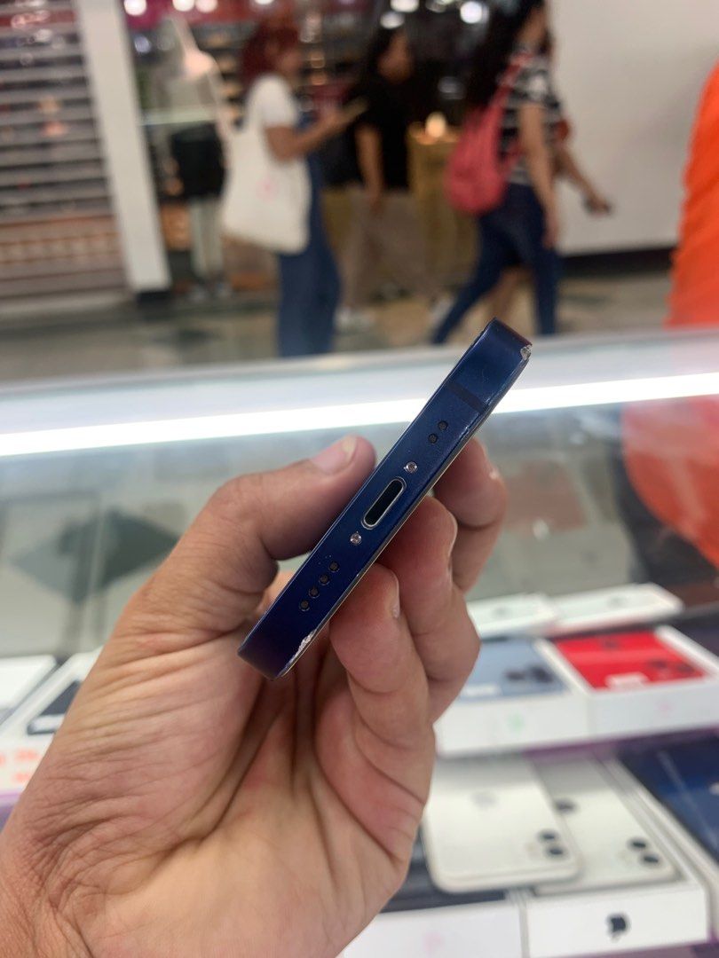 iPhone 12mini 256gb (Category: iPhone 12 Series) located in Manila. Submitted by arzillah (Listing ID 1310671583, Image 3). Description: iPhone 12mini 256gb Factory unlock Ntc approve 92% battery health Slightly use All original No repair Honest issue: Dents Dents Dents No issues inside All in good conditions All working 100% Open for COD/COP + SF Manila area (sameday delivery) Province area (via LBC) required DP to avoid cancellations Physical s