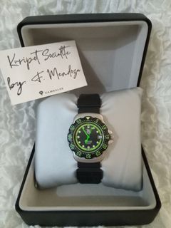 Japan TAG HEUER black/green watch