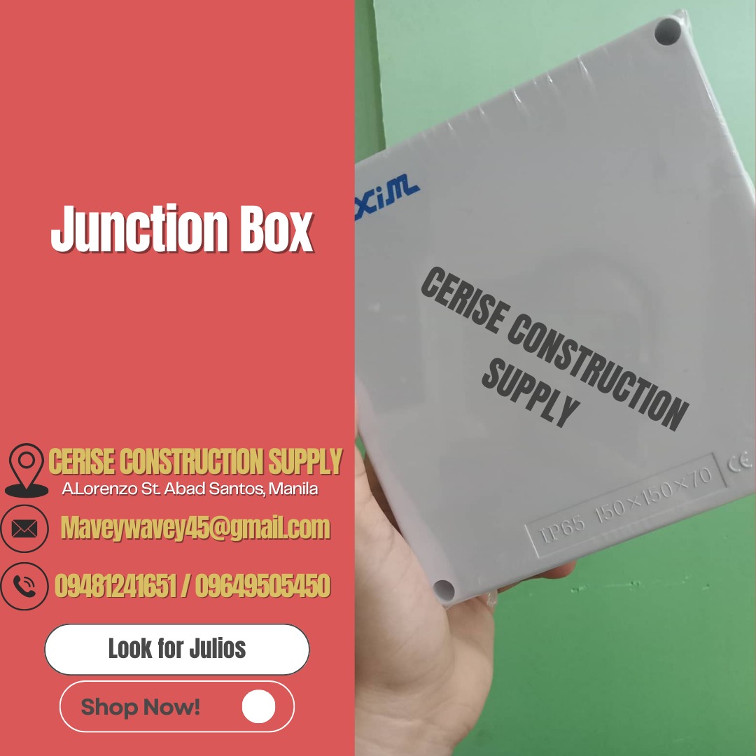 Junction Box, Commercial & Industrial, Construction Tools & Equipment ...