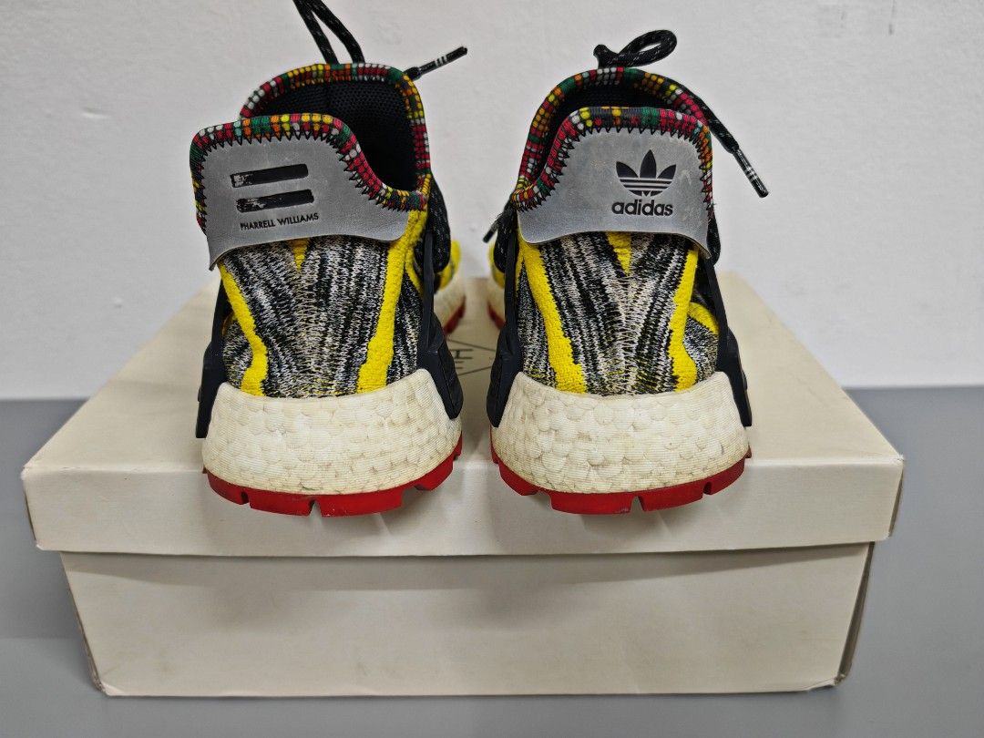 KASUT SNEAKERS ADIDAS ORIGINAL SOLAR HU NMD SIZE UK 9 Men s Fashion Footwear Sneakers on Carousell