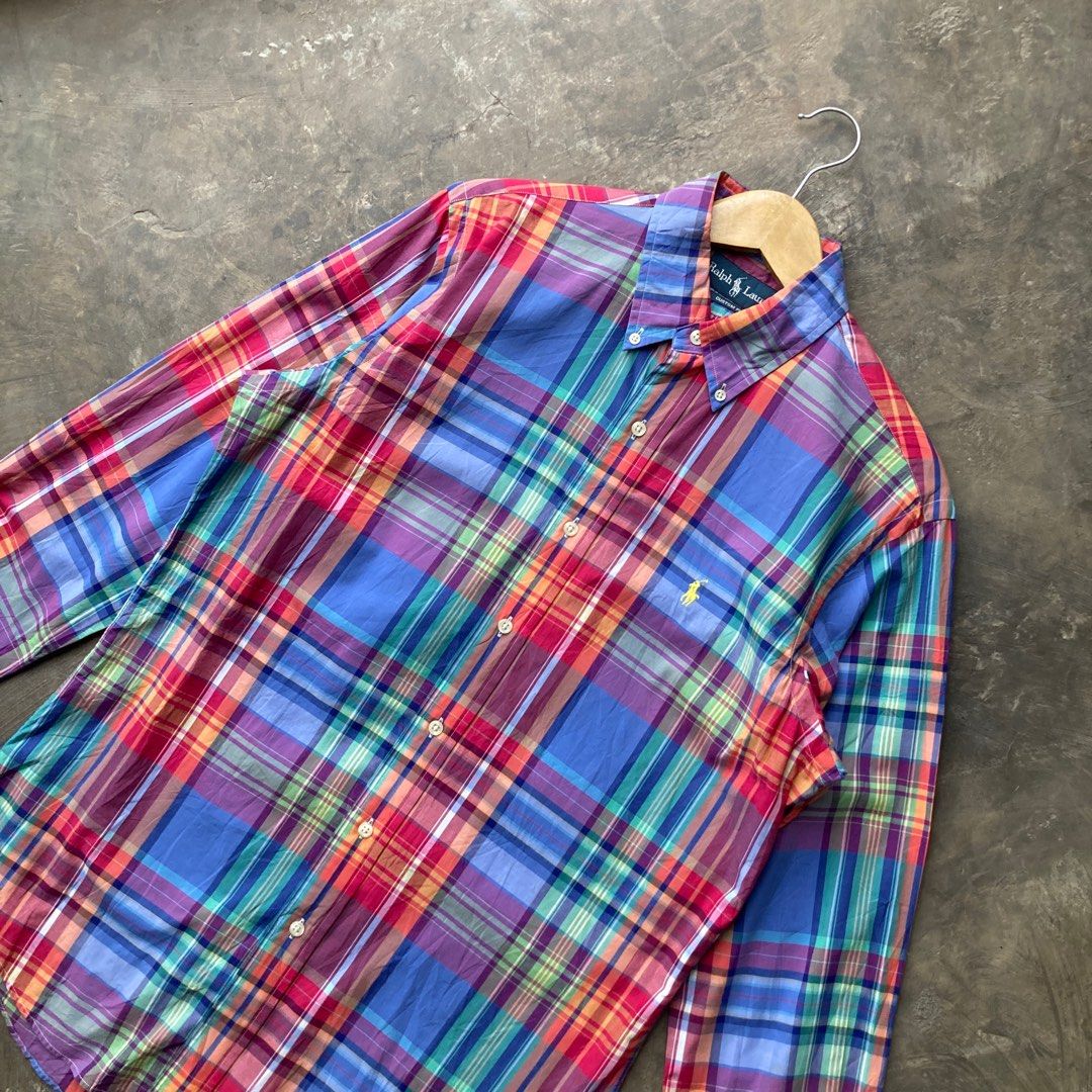 Kemeja Camisa Ralph Lauren Multicolor Kemeja Polo Ralph Lauren