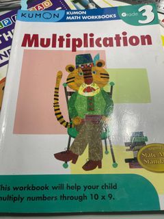 Kumon Multiplication Book Grade 3
