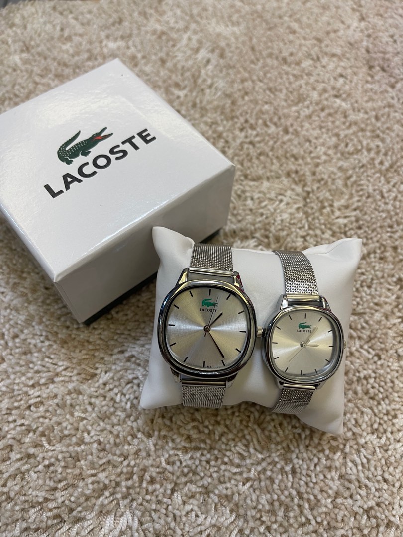 Lacoste couple watch price sales