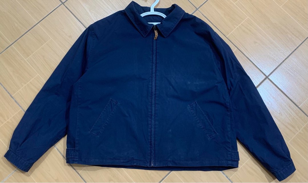 LANDS END HARRINGTON JACKET Men s Fashion Coats Jackets and Outerwear on Carousell