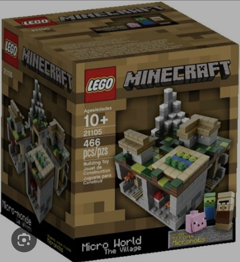 LEGO 21105 Minecraft The Village Hobbies Toys Toys Games on Carousell