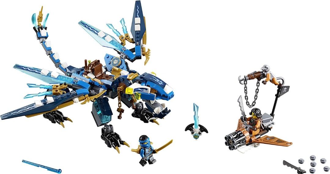 ドラゴン LEGO Ninjago 70602 Jay's Elemental Dragon, Hobbies & Toys, Toys