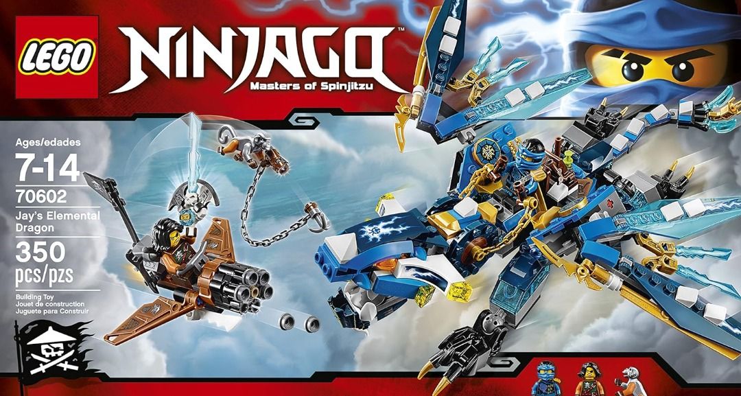 ドラゴン LEGO Ninjago 70602 Jay's Elemental Dragon, Hobbies & Toys, Toys
