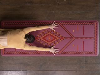 Liforme - Majestic Carpet Yoga Mat - Maroon