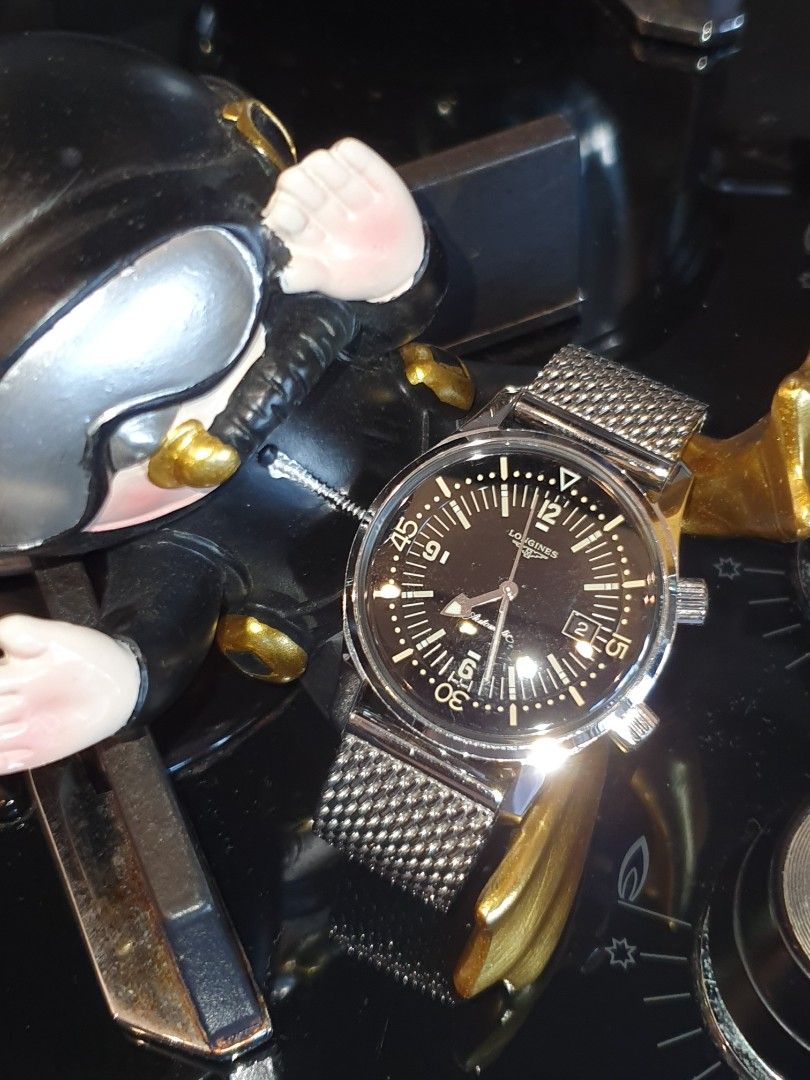 Longines legend diver mesh clearance