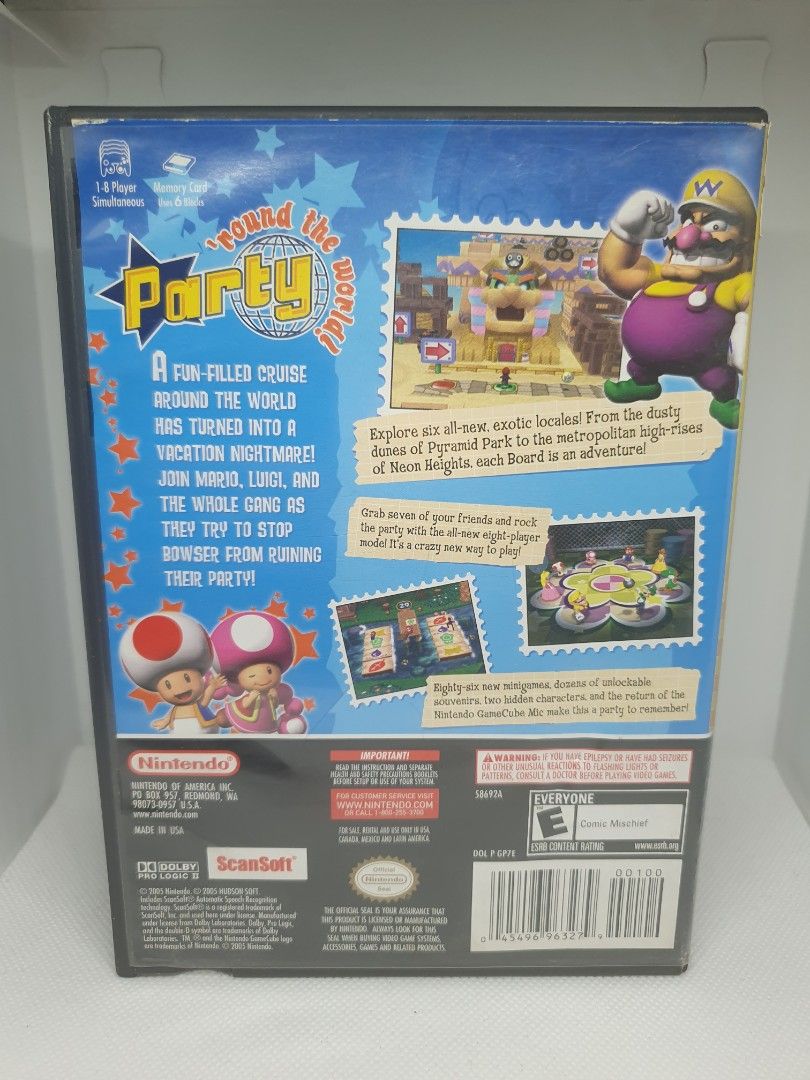 Mario Party 7 (Nintendo Gamecube) (Category: Nintendo) located in Quezon City. Submitted by itemsforadoption (Listing ID 1310702311, Image 2). Description: Rfs: Its 2024! Happy New Year! Hoping you have a good year ahead of you! If you have questions feel free to send a message. Though I'll most likely be able to reply from 10am to 8pm. Please be patient and understanding. Decluttering games and items that I've picked up or for friends and family