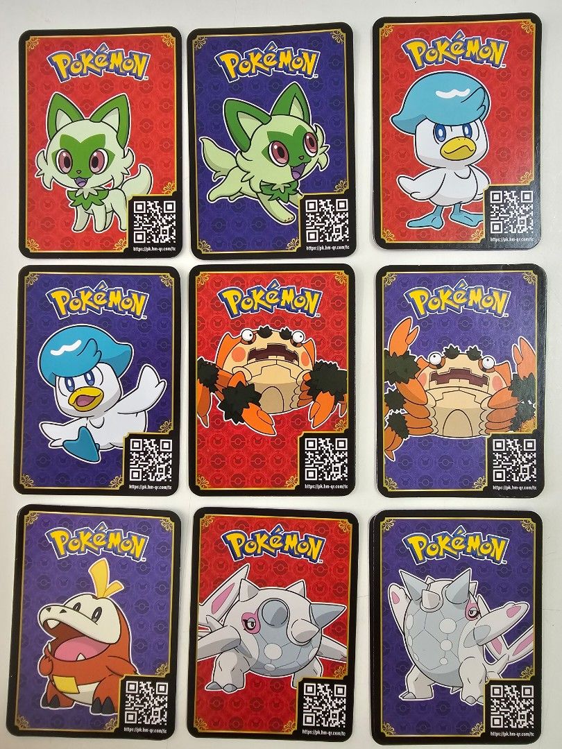 Mcdonalds Happy Meal Pokemon Card, Hobbies & Toys, Toys & Games on