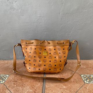 mcm bucket bag authentic