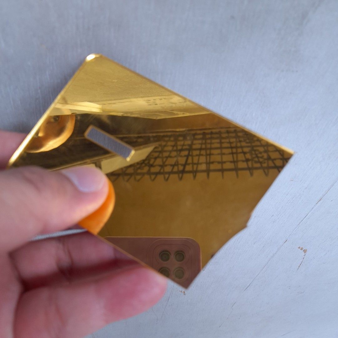 MIRROR mirrorized ACRYLIC SHEET sheets Gold 4x6x2mm (Category: Construction & Building Materials) located in Meycauayan. Submitted by crimson.trading. (Listing ID 1310796297, Image 2). Description: CRIMSON TRADER Grass Residences Condominium SM NORTH EDSA QUEZON CITY.