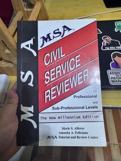 MSA Civil Service Reviewer
