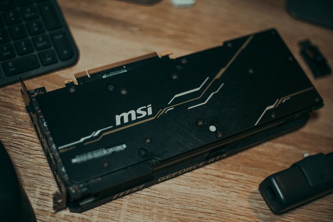 MSI GEFORCE RTX 2080 Ventus 8G OC (Category: Computer Parts) located in Quezon City. Submitted by nnepomuceno03 (Listing ID 1310684638, Image 3). Description: Selling our MSI GeForce RTX 2080 Ventus 8G OC. Recommended for gaming. You can use it on basic video editing. Unit only. No box included. RFS: Need to upgrade for bigger projects..